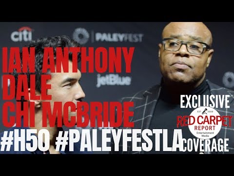 Ian Anthony Dale & Chi McBride interviewed from CBS’s Hawaii Five-0 at #PaleyFestLA 2019 #H50