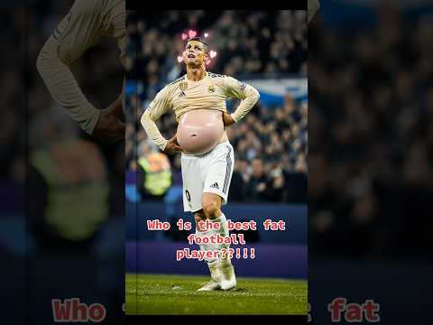 🍔⚽ Fat Football Stars Showdown! Who’s the Best on the Field?” 🍟🏆