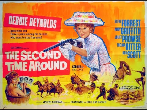 Debbie Reynolds & Andy Griffith in "The Second Time Around" (1961)