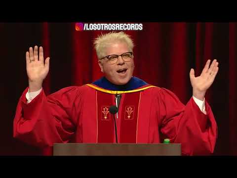 Dr. Dexter Holland's speech at Keck University. Discurso de Dexter Holland en Keck (eng-esp)