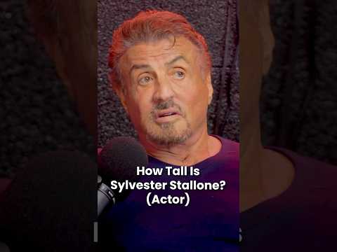 How Tall is Sylvester Stallone? (Height)