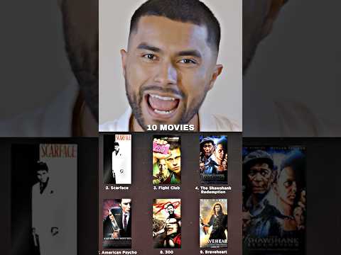 Jose Zuniga's Top 10 Movies 🎥 🍿