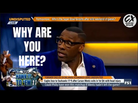 Shannon Sharpe **THROWS SHADE** At Orlando Scandrick and Will Cain