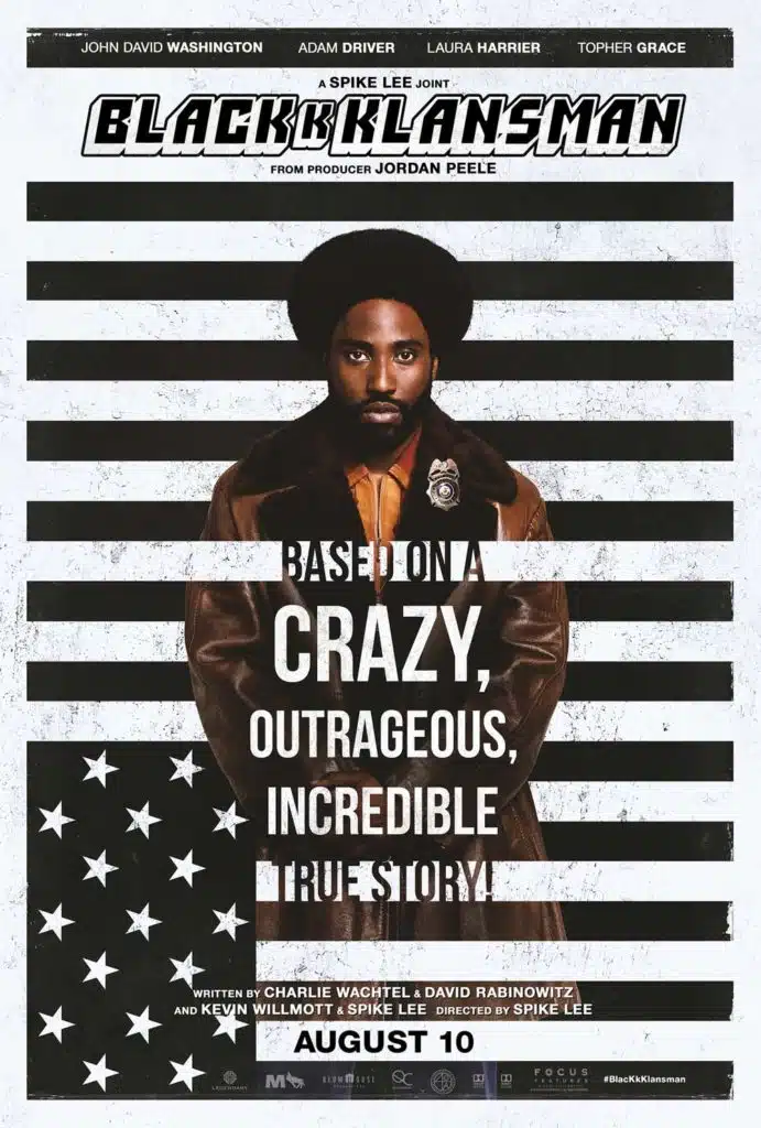 BlacKkKlansman Movie Poster