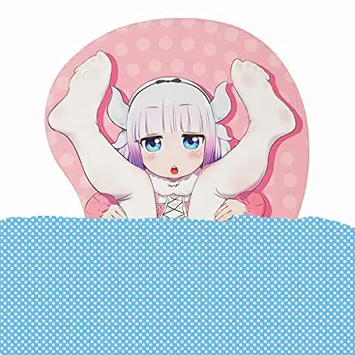 BOO ACE Kobayashi San Chi No Maid Dragon Kanna Kamui Anime Mouse Pads Boob Oppai Gaming D Mousepads ay Skin (MP Kanna PP)