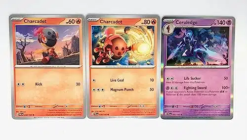 Ceruledge   Paldea Evolved   Pokemon Evolution Set   Card Lot   Scarlet & Violet