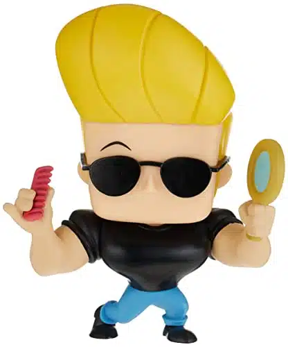 Funko POP Animation Johnny Bravo   Johnny with Mirror & Comb, Multicolor, inches, ()