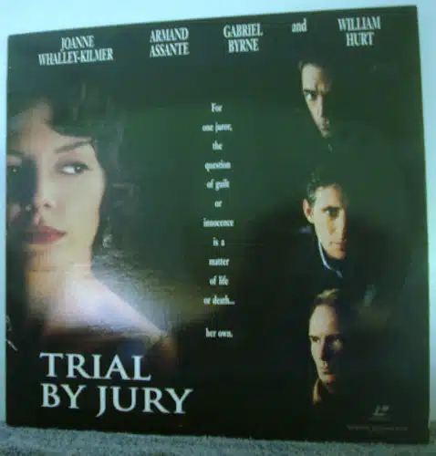 [ LASERDISC ] Trial By Jury  Joanne Whalley Kilmer [Widescreen Edition ]