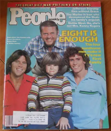 People Weekly Magazine December ,  Dick Van Patten, Grant Goodeve, Adam Rich & Willie Ames, Eight Is Enough