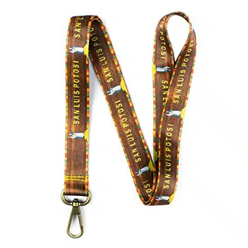 SOMOMEX San Luis Potosi Lanyard Keychain   Mexico ID Lanyard for Keys Badge Fob Passport