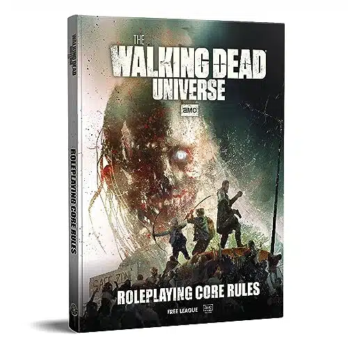 The Walking Dead Universe RPG Core Rules   Hardback RPG Book, Horror Roleplaying, Free League Publishing