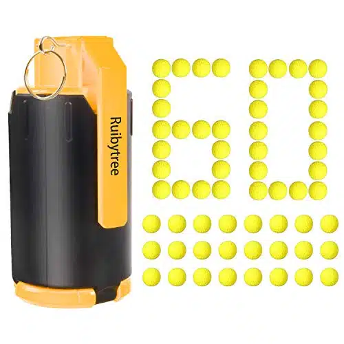 CS Plastic Tactical Toy, Tactical Plastic Modified Crystal Water Bullet Toy with PCS Rounds Refill Bullet Balls Ammo   (Yellow)