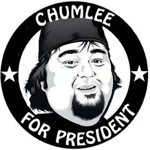 Chumlee For President Decal Retro Vintage Decal Sticker Souvenir Skateboard Laptop