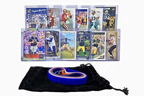 Football Cards QB Goats () Tom Brady, Drew Brees, Peyton Manning, Dan Marino, Steve Young, Aaron Rodgers, Joe Montana, Brett Favre, Ben Roethlisberger, Philip Rivers, Johnny Unitas, John Elway Card