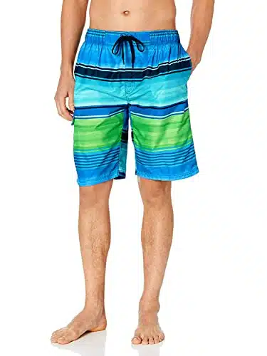 Kanu Surf Echelon Swim Trunks (Regular & Extended Sizes), Avalon RoyalGreen, X Large