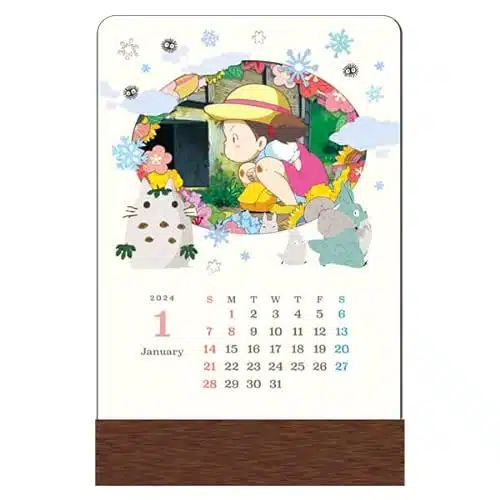 Ensky CL Studio Ghibli My Neighbor Totoro kasanaru Calendar