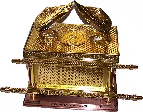 Large Ark of The Covenant on Copper Base