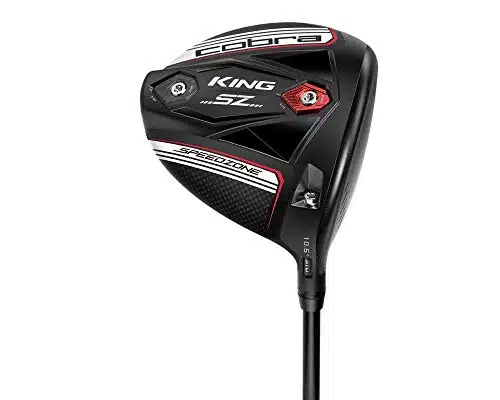 Cobra Golf Speedzone Driver Black White (Men's, Left Hand, MCA Tensei AV Blue , Stiff Flex, )