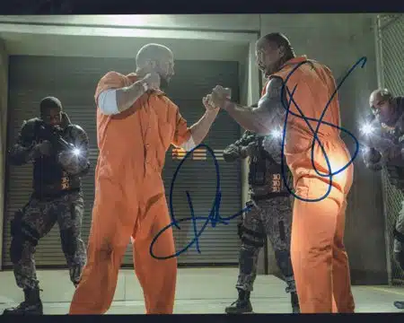 Fate of the furious (Vin Diesel & Charlize Theron) xCast Photo Signed In Person