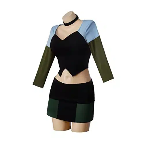 LoliMiss Total Drama Island Gwen Cosplay Costume Outfit (XXL, Gwen)