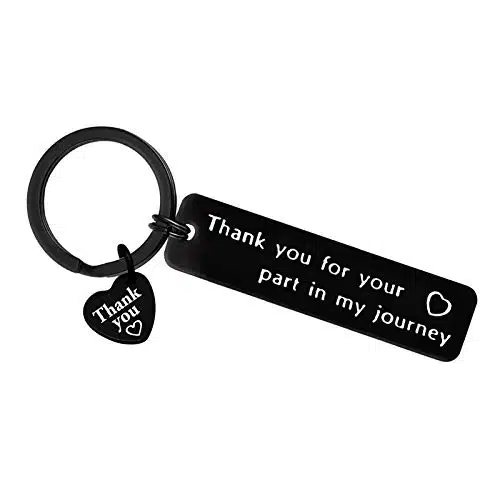 Mentor Gifts Counselor Keychain Thank You for Your Part in My Journey Keychain Thank You Gift for School Guidance Counselor Appreciation Gifts for Teacher Mentor Boss Leader