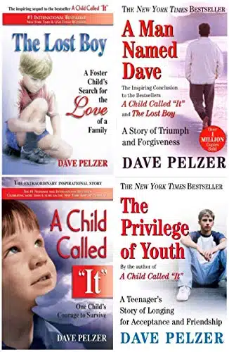 Dave Pelzer Set Books. A Man Named Dave, A Child Called It, The Lost Boy, The Privilege of Youth