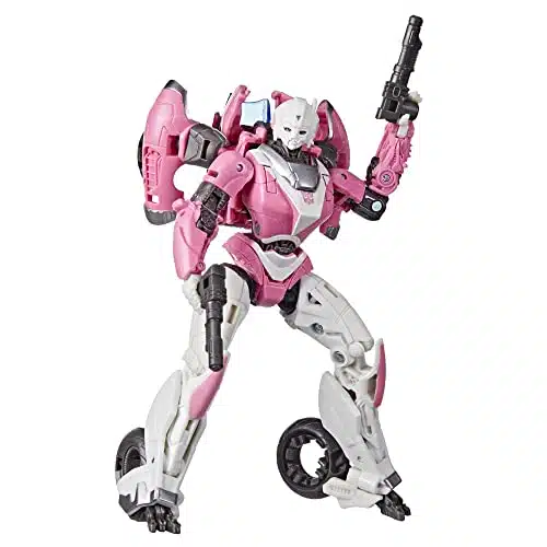 Transformers Toys Studio Series Deluxe Class Bumblebee Arcee Action Figure   Ages and Up, inch