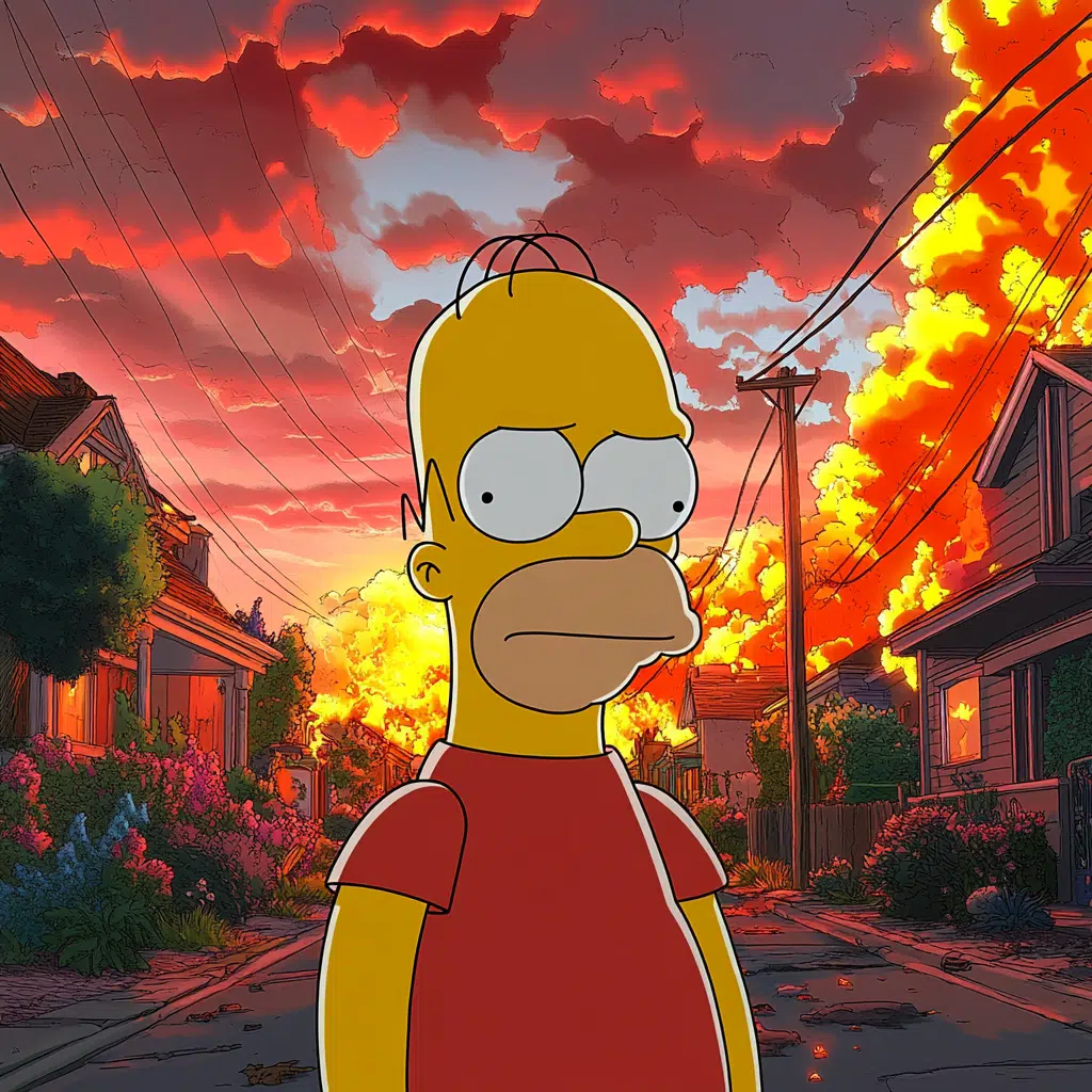 simpsons series finale